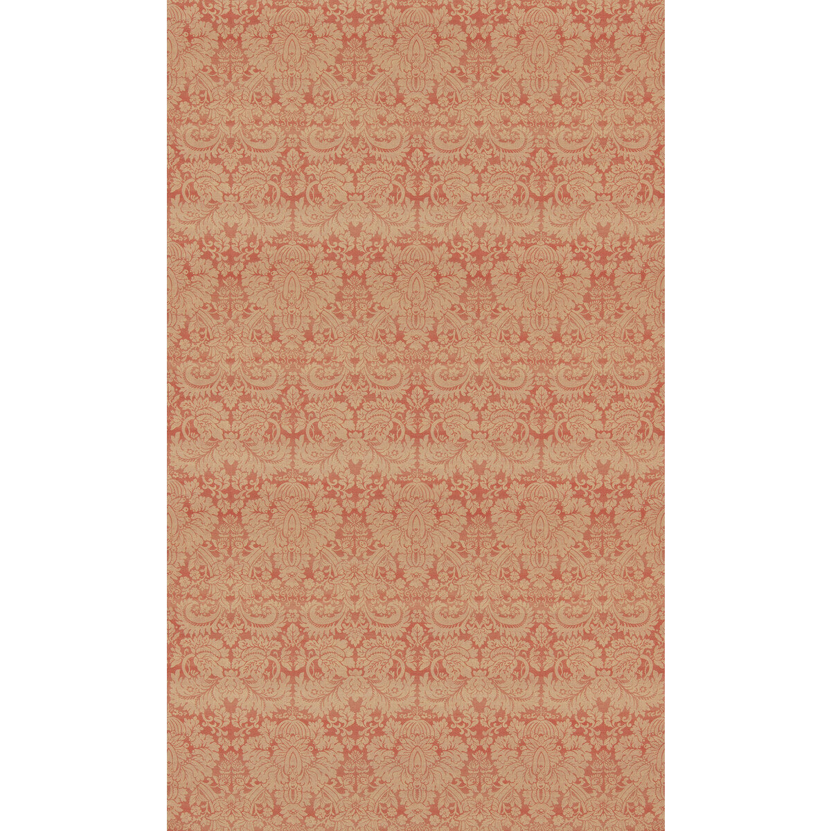 G P & J BAKER QUEEN'S DAMASK OLD RED