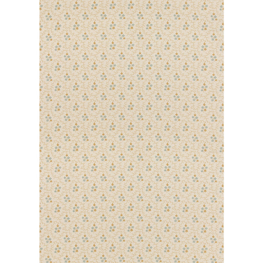 G P & J BAKER POSY OCHRE/BLUE