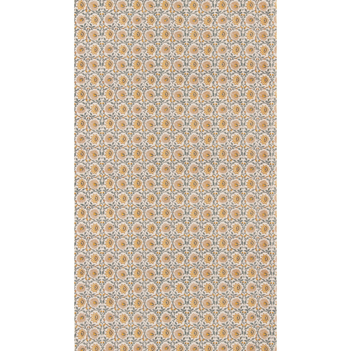 G P & J BAKER CECILY OCHRE/TEAL
