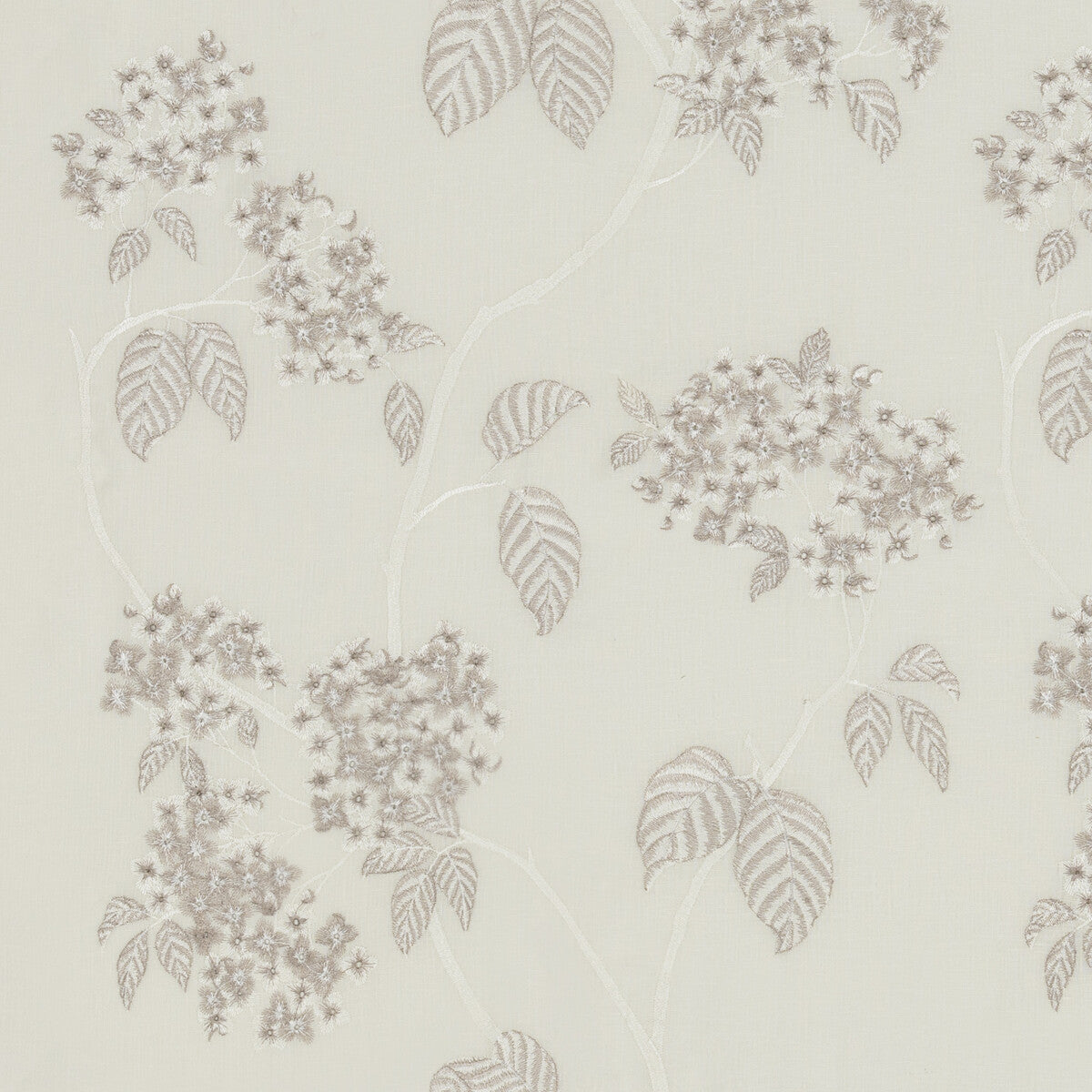 G P & J BAKER HYDRANGEA SHEER IVORY