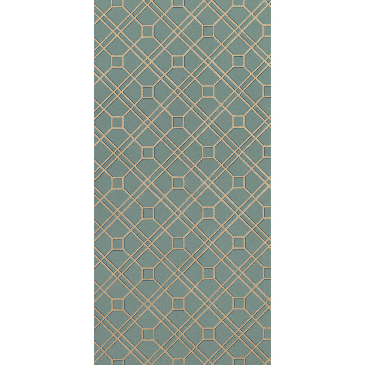 G P & J BAKER LANGDALE TRELLIS TEAL/BRONZE