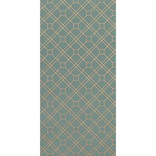 G P & J BAKER LANGDALE TRELLIS TEAL/BRONZE