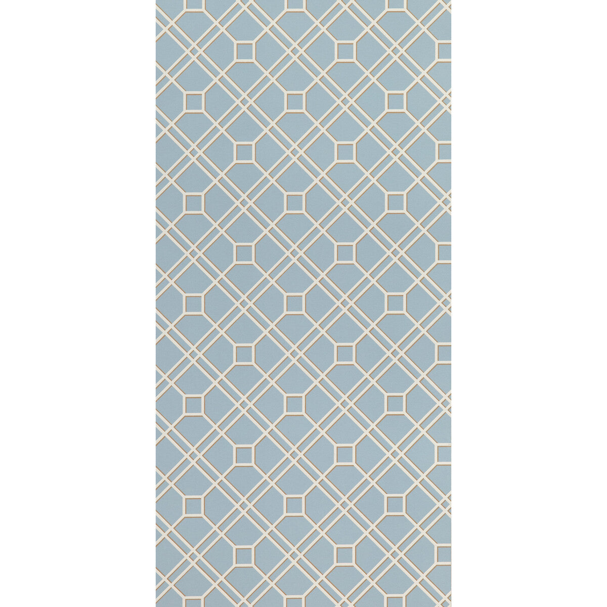 G P & J BAKER LANGDALE TRELLIS SOFT BLUE