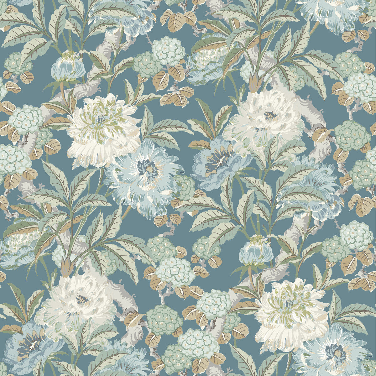 G P & J BAKER SUMMER PEONY DENIM