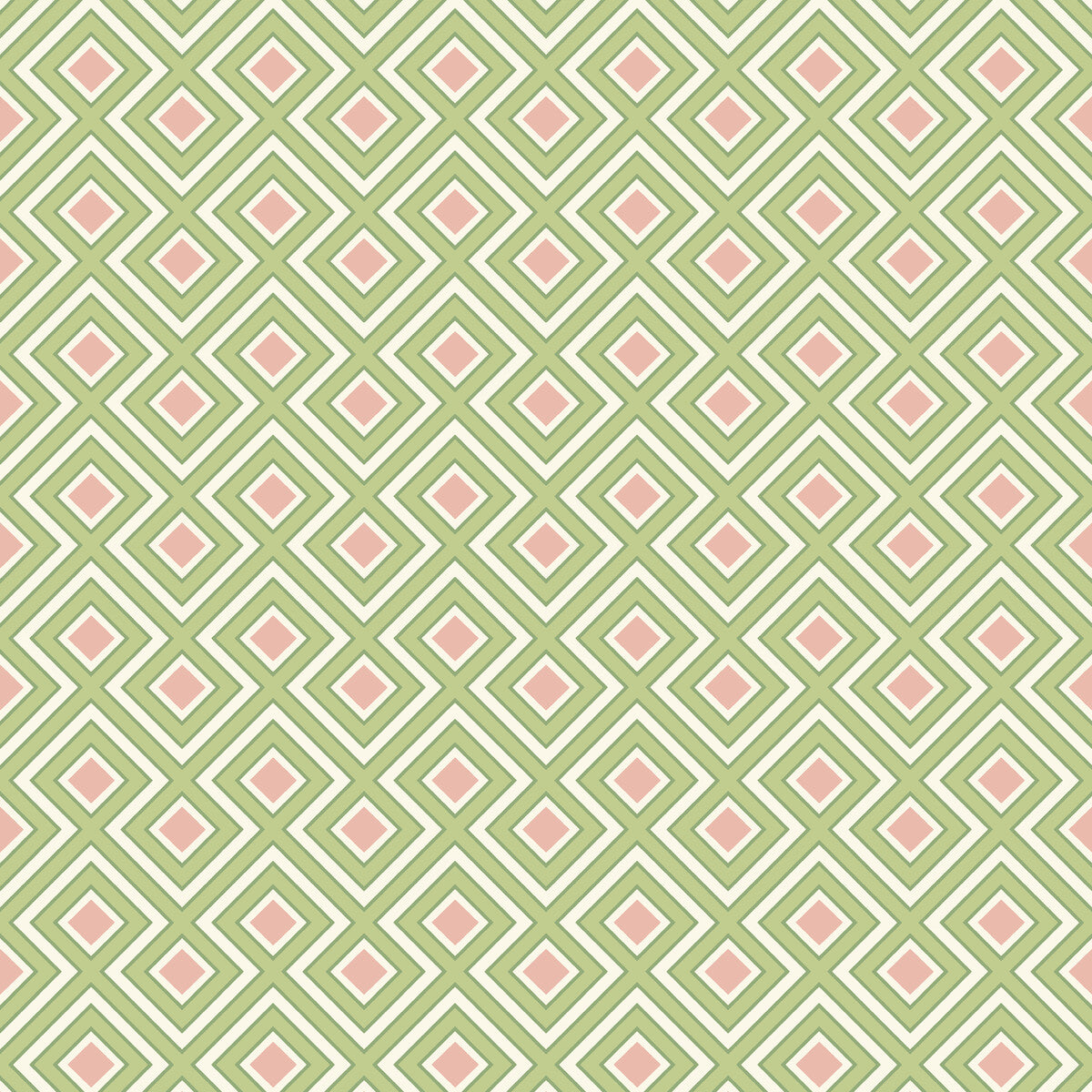 G P & J BAKER LA FIORENTINA SMALL GREEN/BLUSH