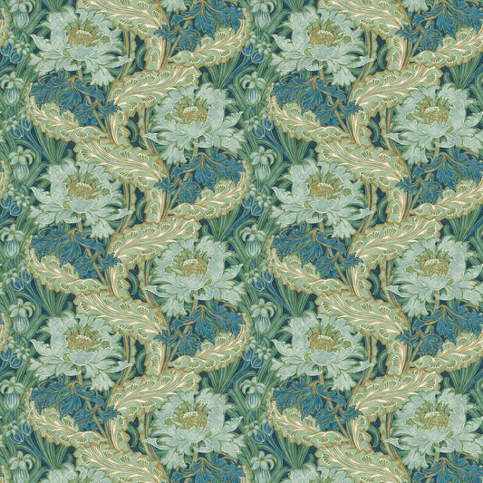 G P & J BAKER BRANTWOOD INDIGO/TEAL