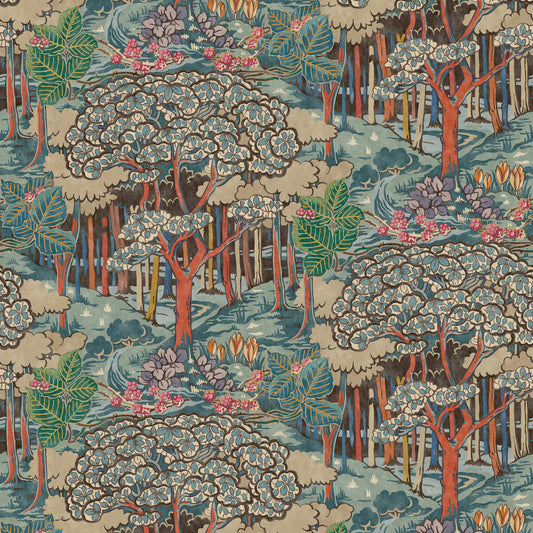 G P & J BAKER RUSKIN RED/TEAL