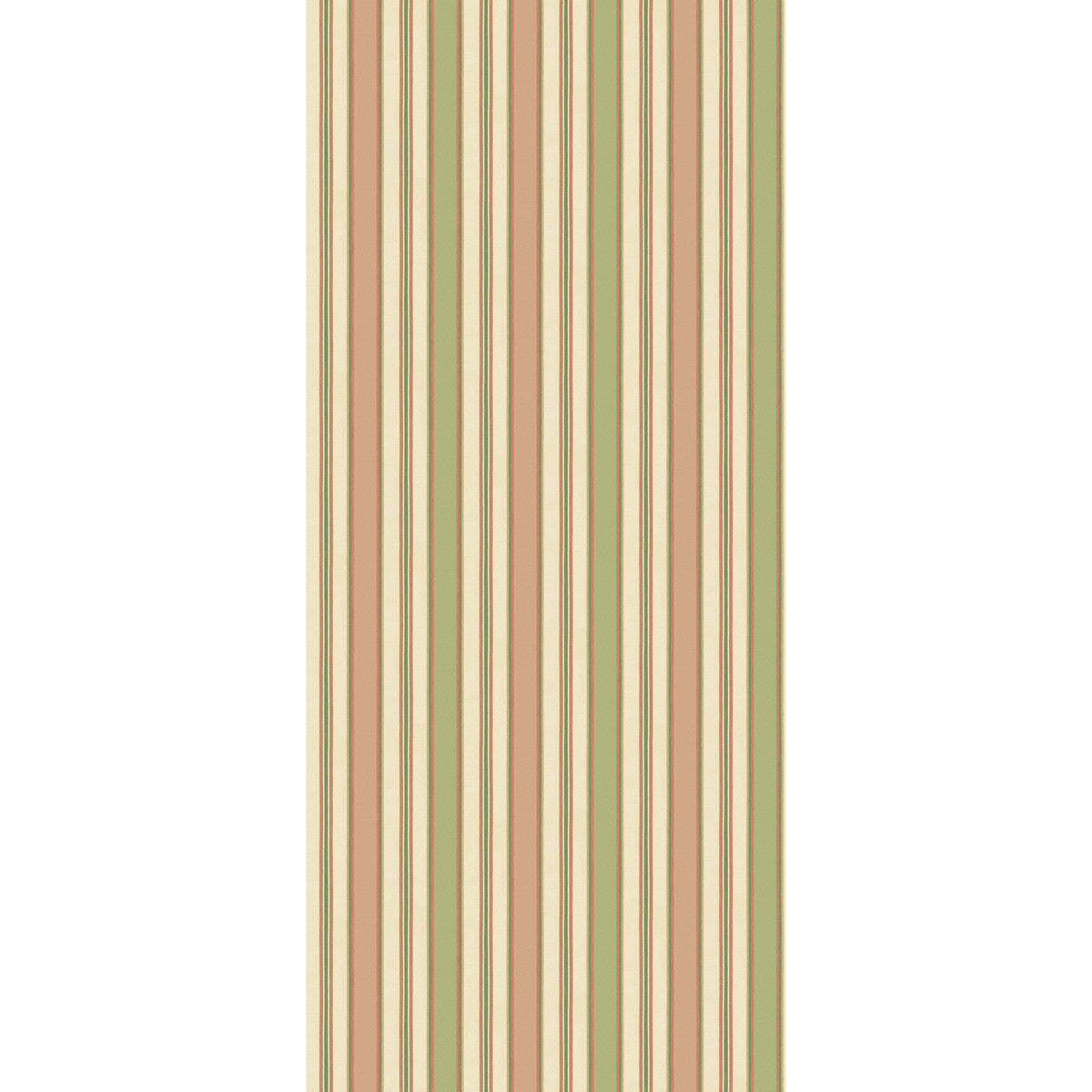 G P & J BAKER MELBOURNE STRIPE SOFT RED/GREEN