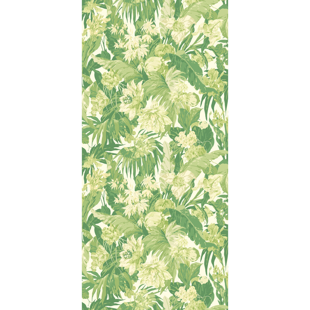 G P & J BAKER TROPICAL FLORAL GREEN