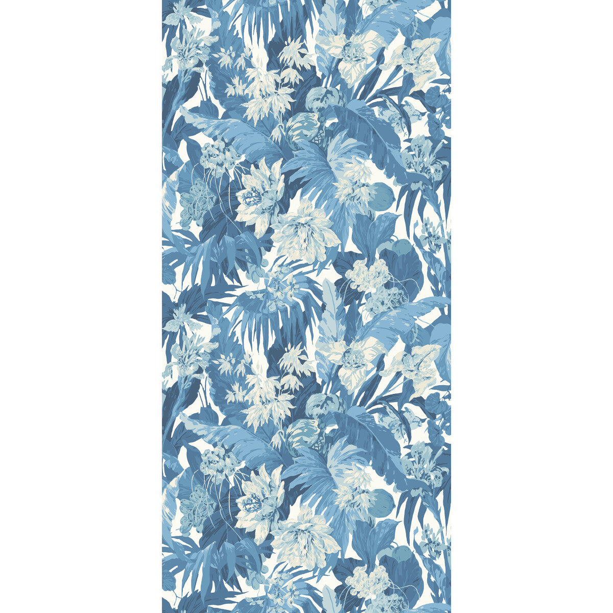 G P & J BAKER TROPICAL FLORAL BLUE