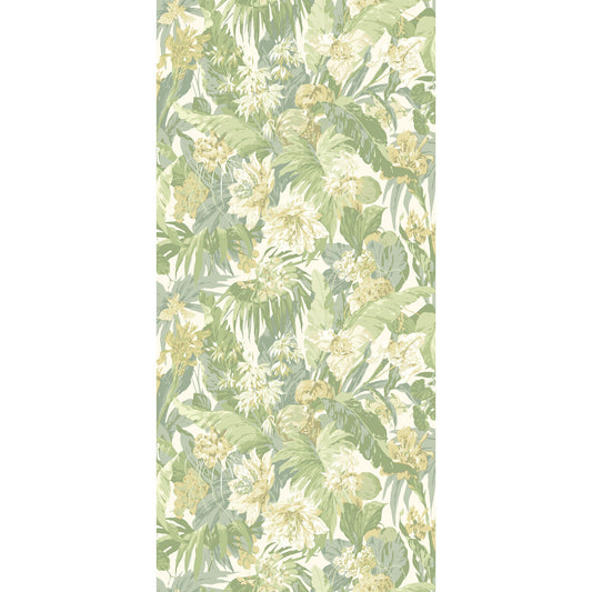 G P & J BAKER TROPICAL FLORAL SOFT GREEN