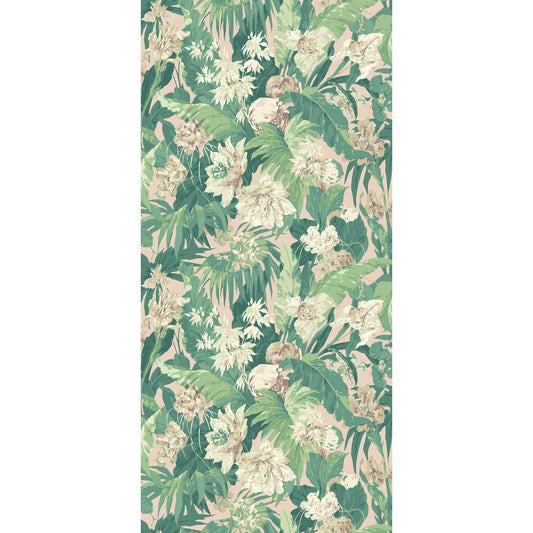 G P & J BAKER TROPICAL FLORAL BLUSH/GREEN