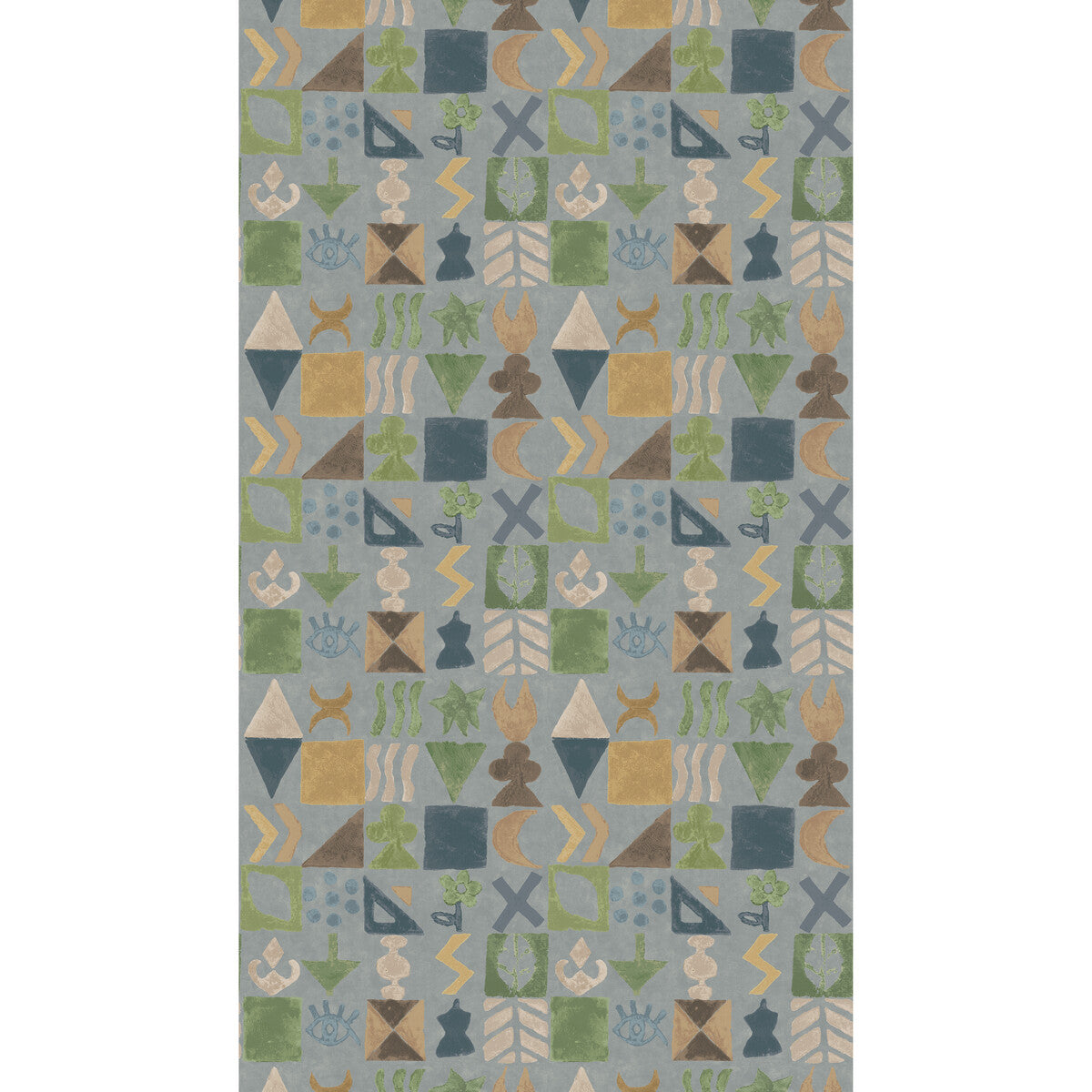 G P & J BAKER POTATO PRINT BLUE
