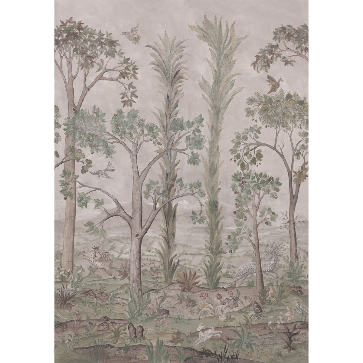 G P & J BAKER TALL TREES SOFT GREEN