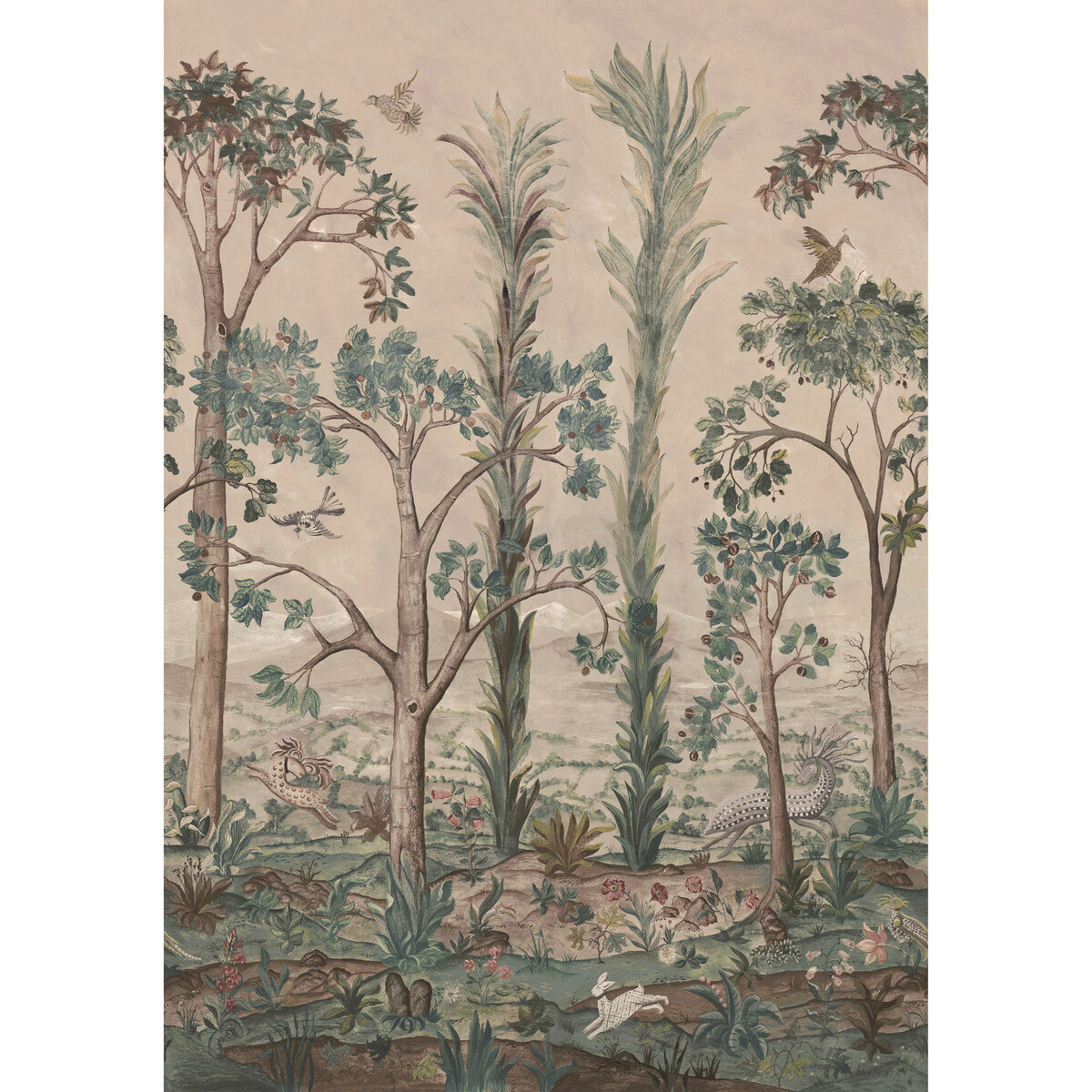 G P & J BAKER TALL TREES SUNSET