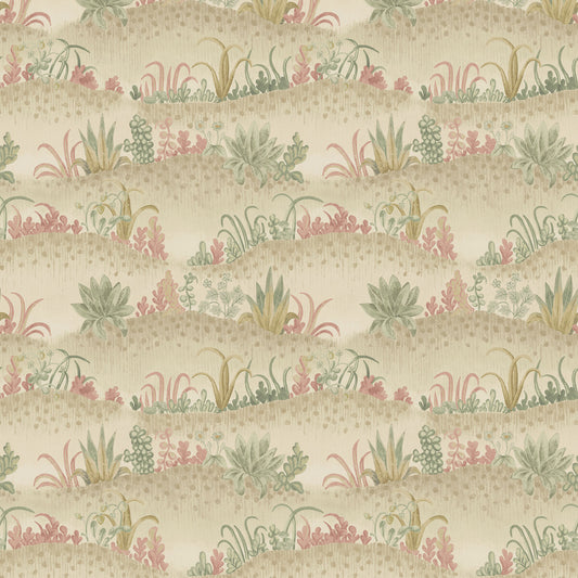 G P & J BAKER GARDEN TAPESTRY PINK/GREEN