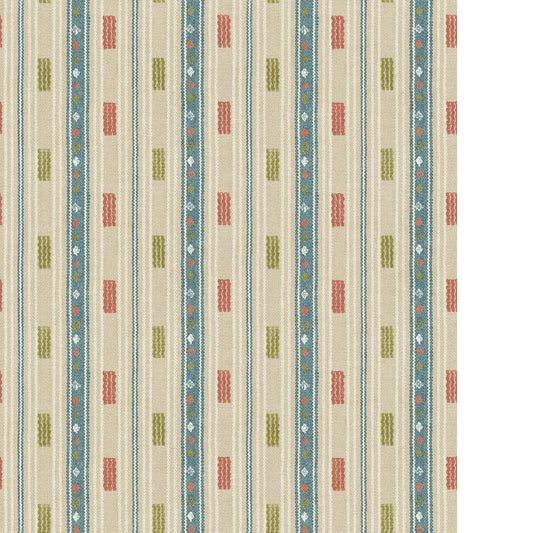 G P & J BAKER TRADEWIND TEAL/SPICE