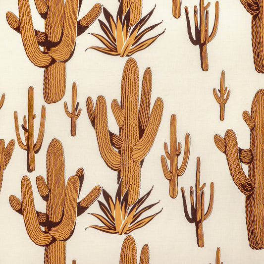 KRAVET COUTURE CACTI LAND SAFFRON