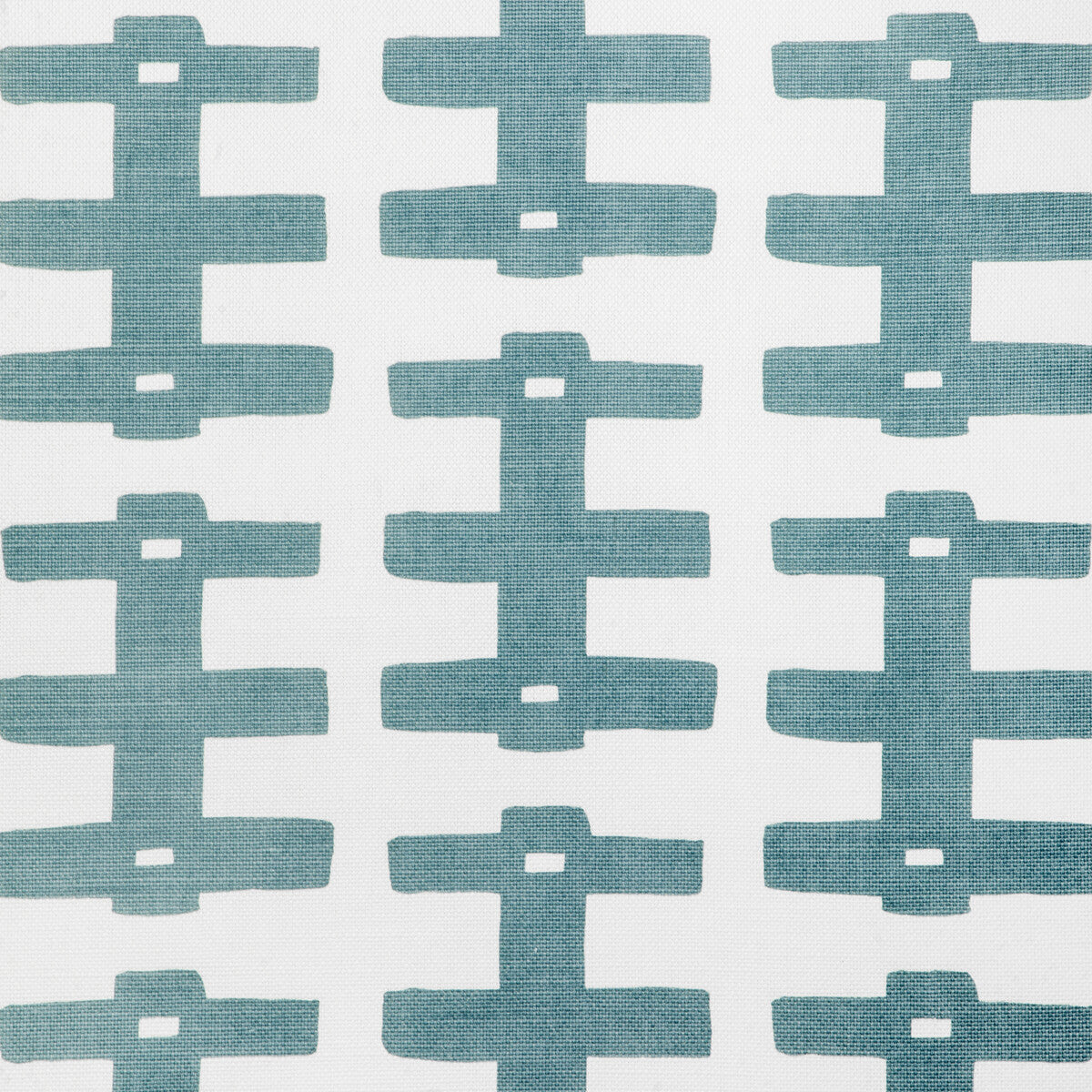 CAROLINE CECIL TEXTILES BRIDGE DENIM/OYSTER
