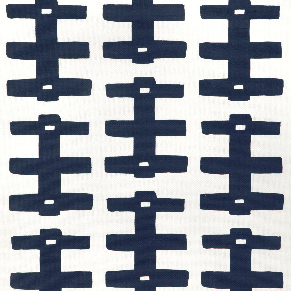 CAROLINE CECIL TEXTILES BRIDGE DARK NAVY/OYSTER