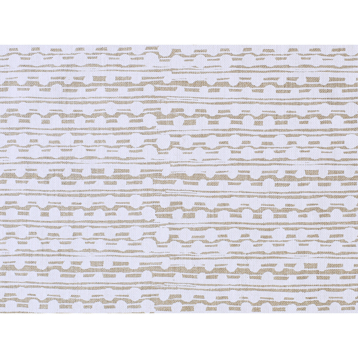 CAROLINE CECIL TEXTILES GAMAL WHITE/NATURAL