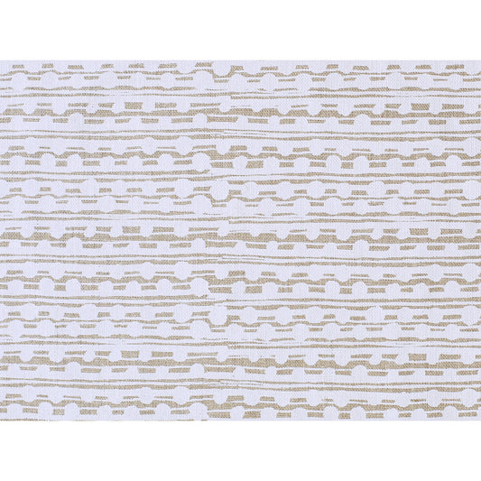CAROLINE CECIL TEXTILES GAMAL WHITE/NATURAL