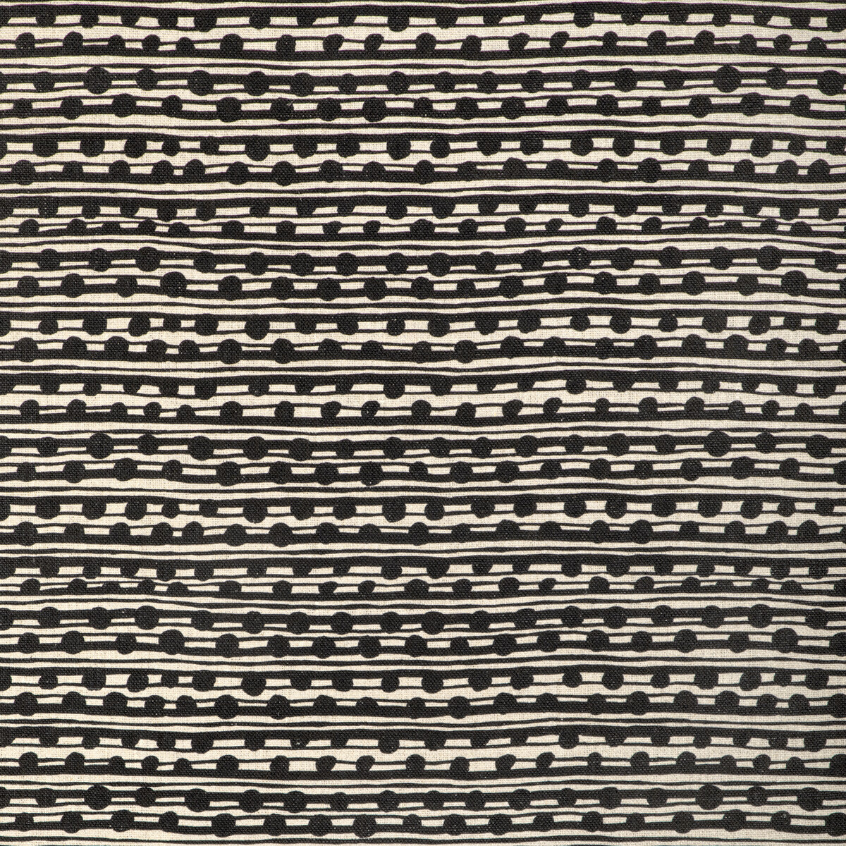 CAROLINE CECIL TEXTILES GAMAL BLACK/NATURAL