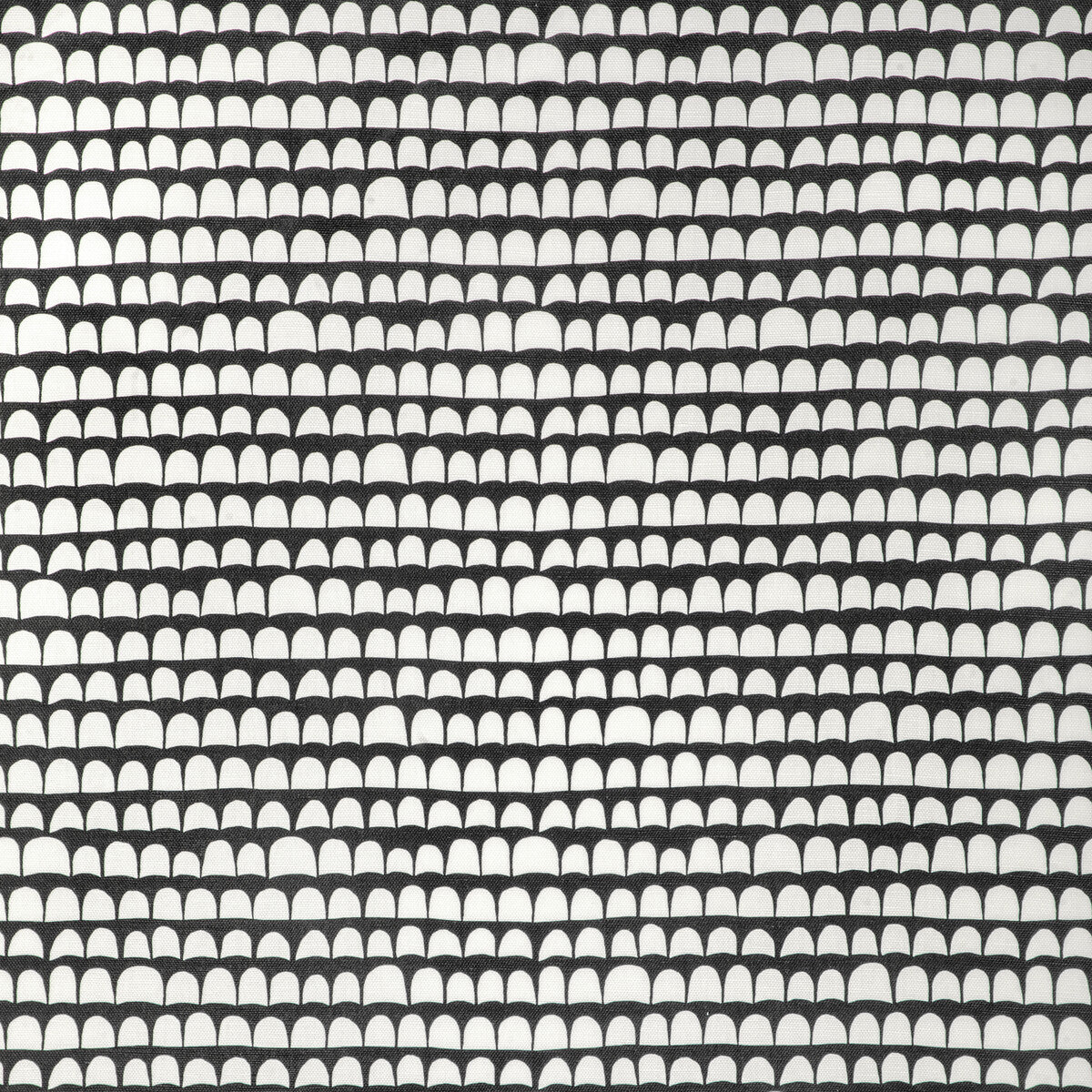 CAROLINE CECIL TEXTILES HANNU BLACK/ECRU
