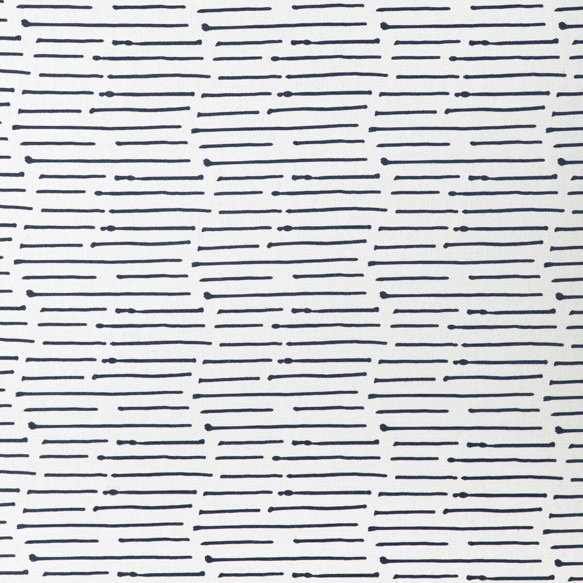 CAROLINE CECIL TEXTILES INK STRIPE DARK NAVY/OYSTER