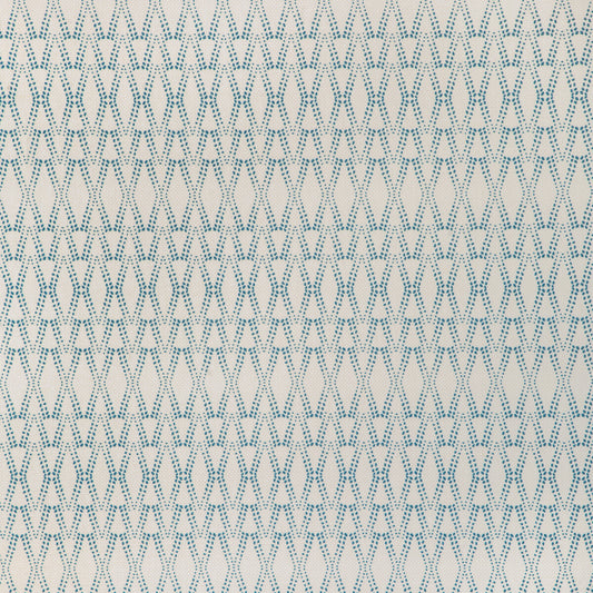 CAROLINE CECIL TEXTILES KETUT TEAL/OYSTER
