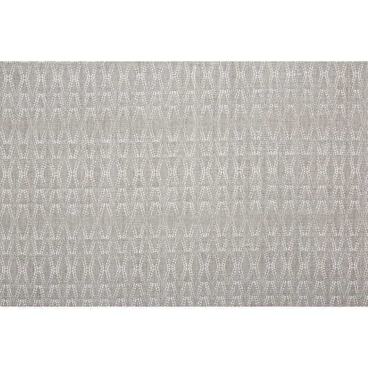 CAROLINE CECIL TEXTILES KETUT WHITE/NATURAL