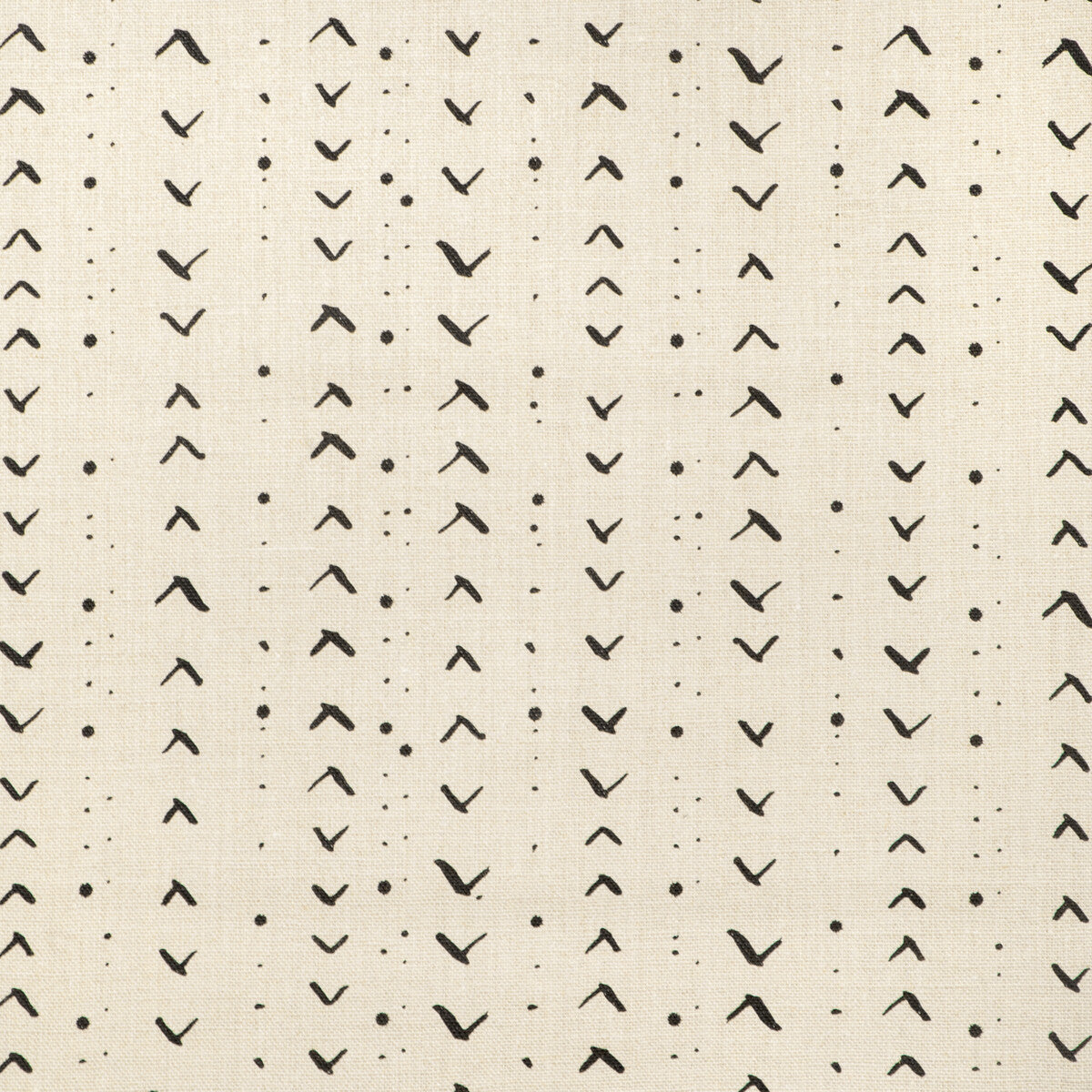 CAROLINE CECIL TEXTILES TITIK BLACK/NATURAL
