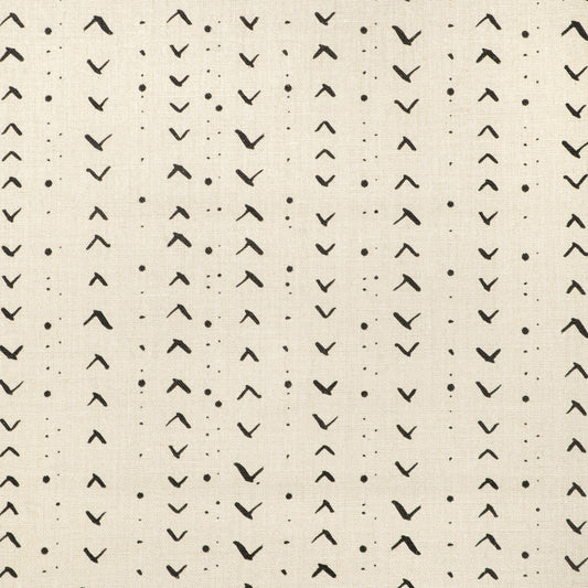 CAROLINE CECIL TEXTILES TITIK BLACK/NATURAL