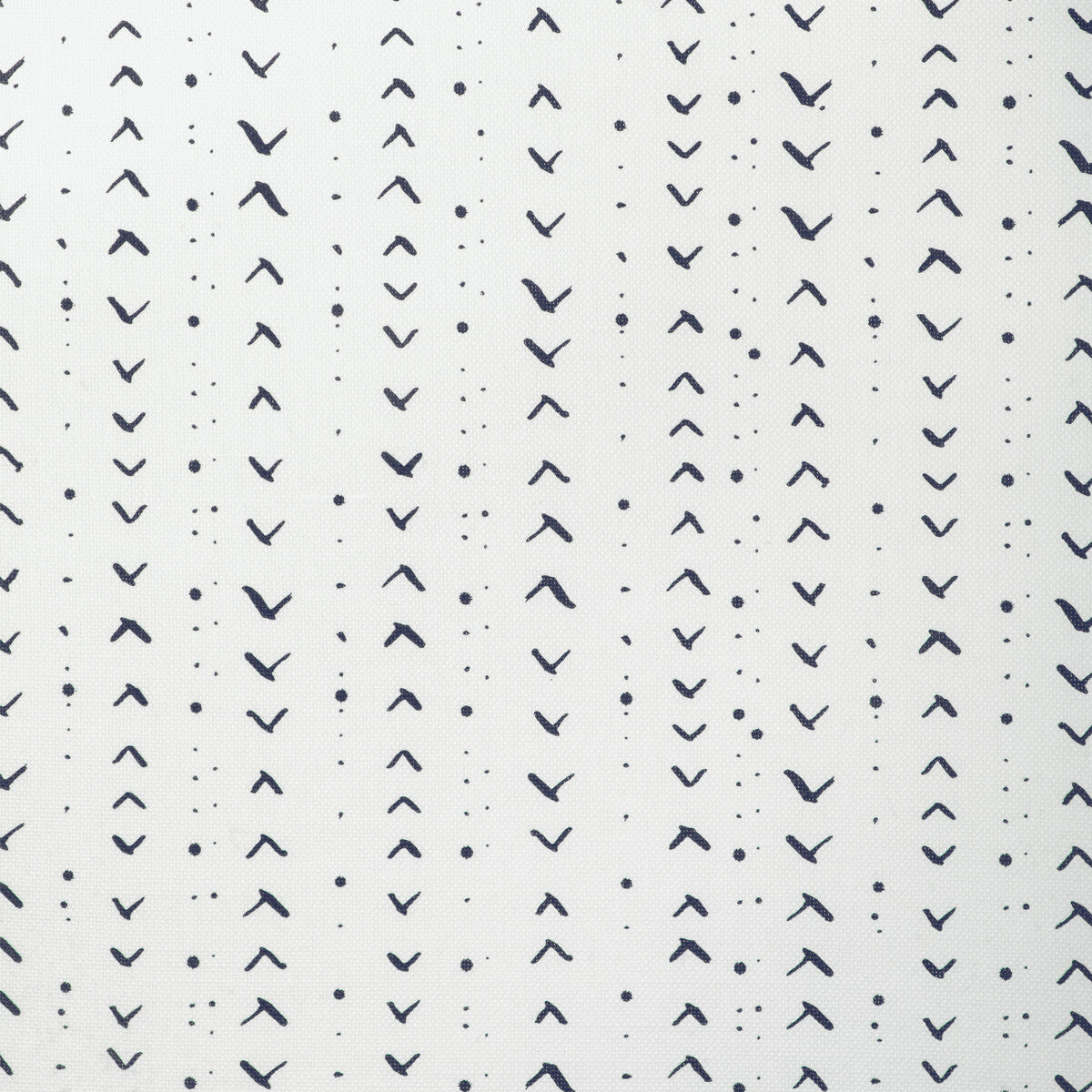 CAROLINE CECIL TEXTILES TITIK DARK NAVY/OYSTER