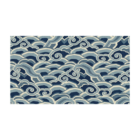 KRAVET BASICS DECOWAVES ULTRAMARINE