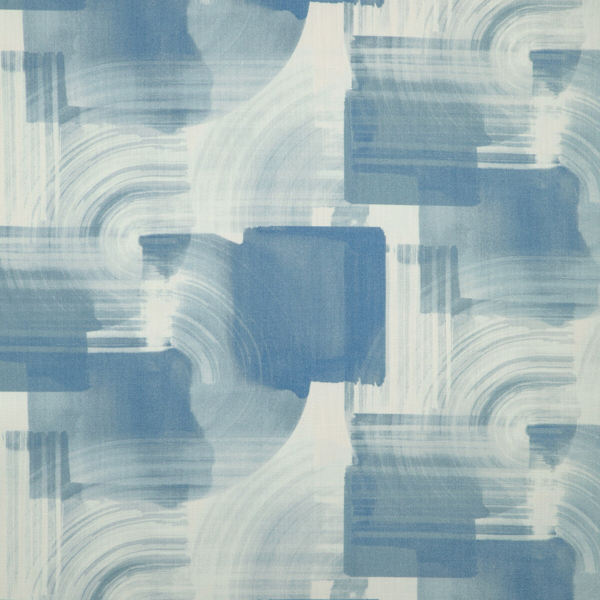 KRAVET BASICS DECO SWIRL OCEAN