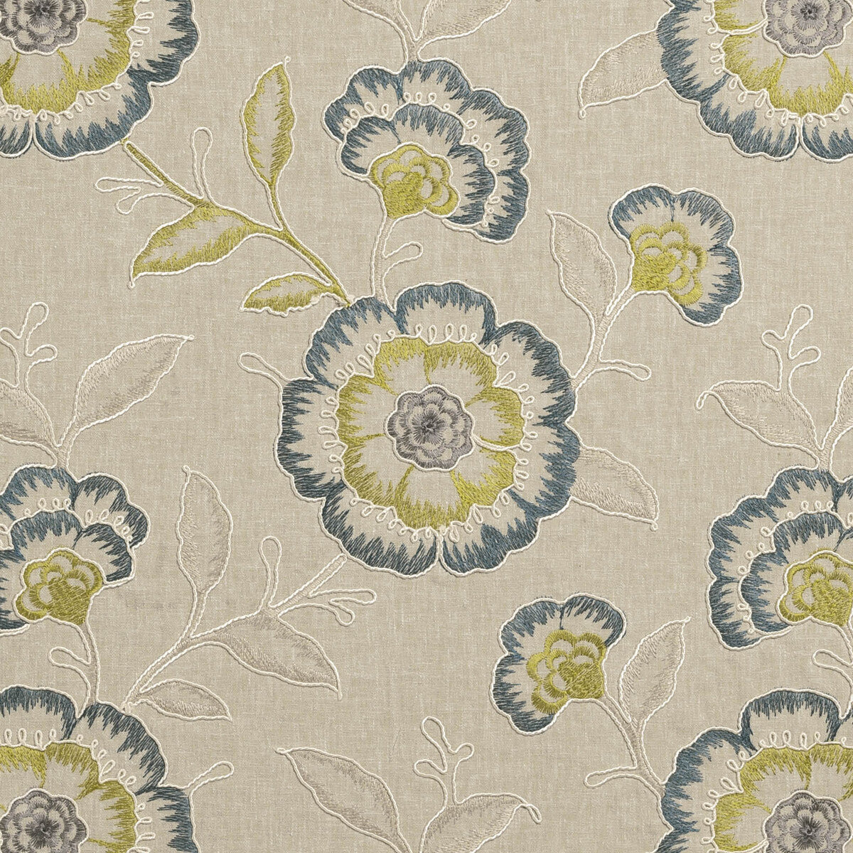 CLARKE AND CLARKE RICHMOND TEAL/ACACIA