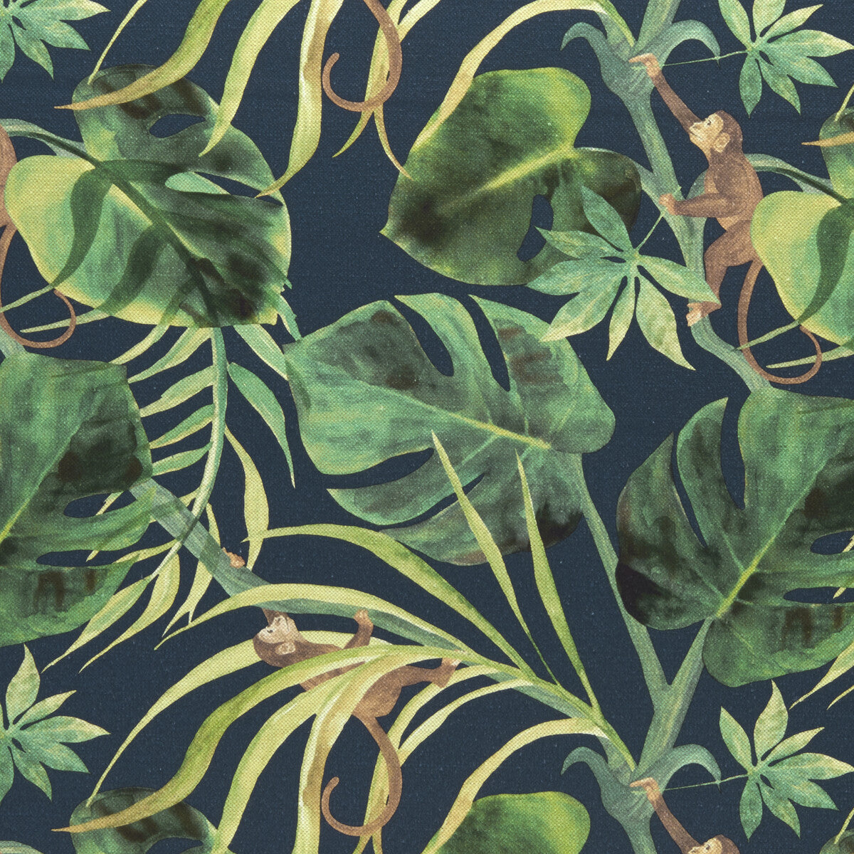 CLARKE AND CLARKE MONKEY BUSINESS INDIGO