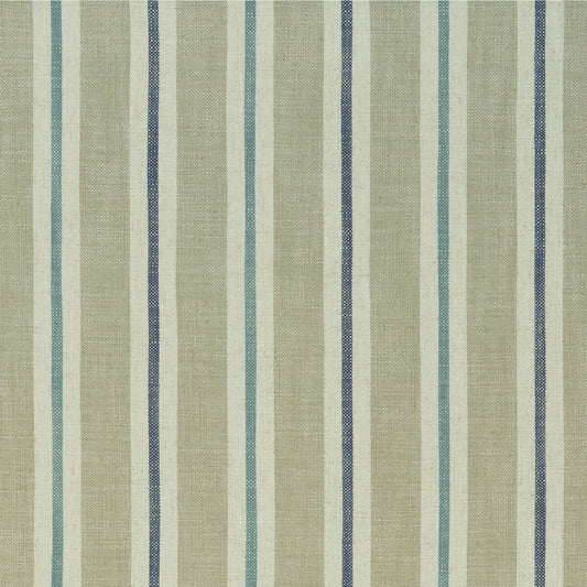 CLARKE AND CLARKE SACKVILLE STRIPE EAU DE NIL/LINEN