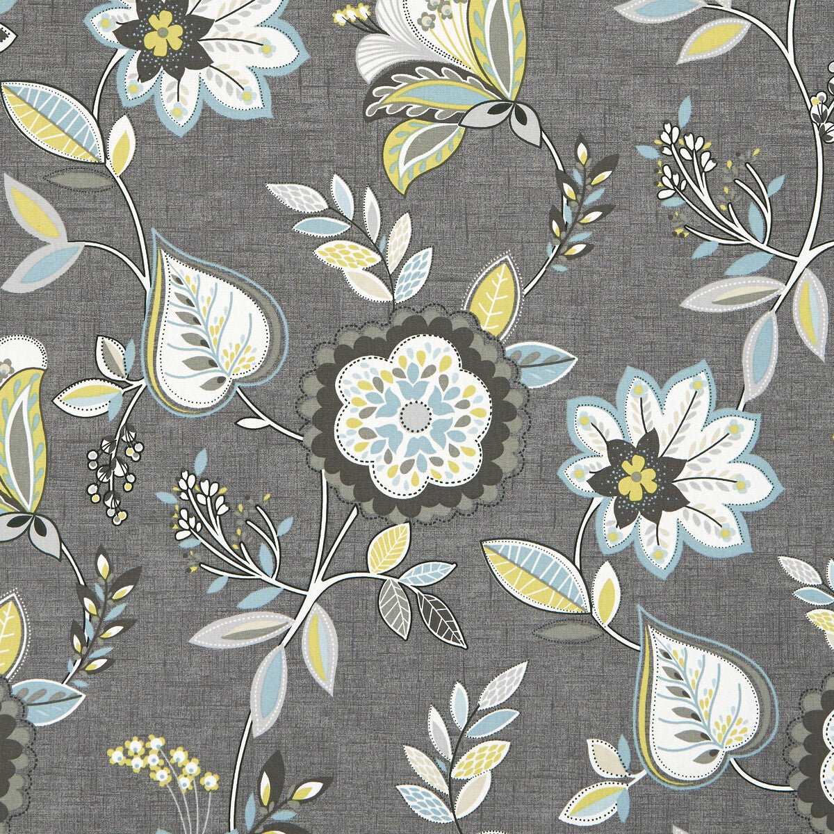 CLARKE AND CLARKE OCTAVIA CHARCOAL/CHARTREUSE