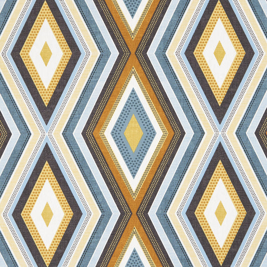 CLARKE AND CLARKE TERRAZZO TEAL/SPICE