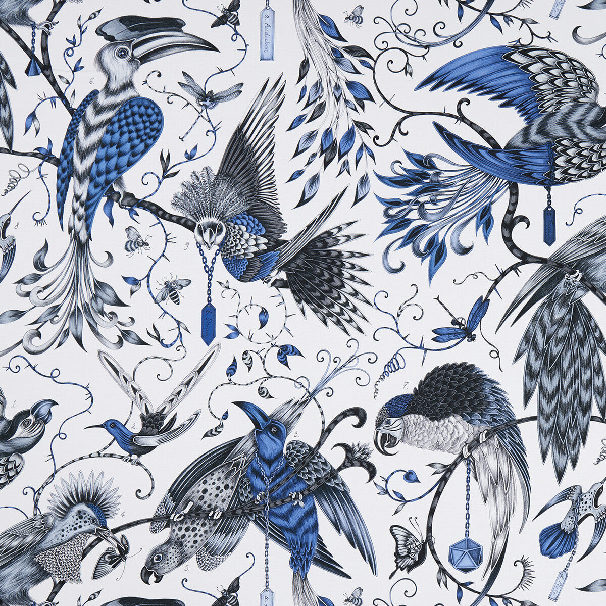 CLARKE AND CLARKE AUDUBON BLUE