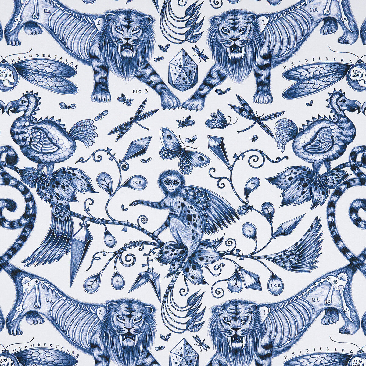 CLARKE AND CLARKE EXTINCT BLUE