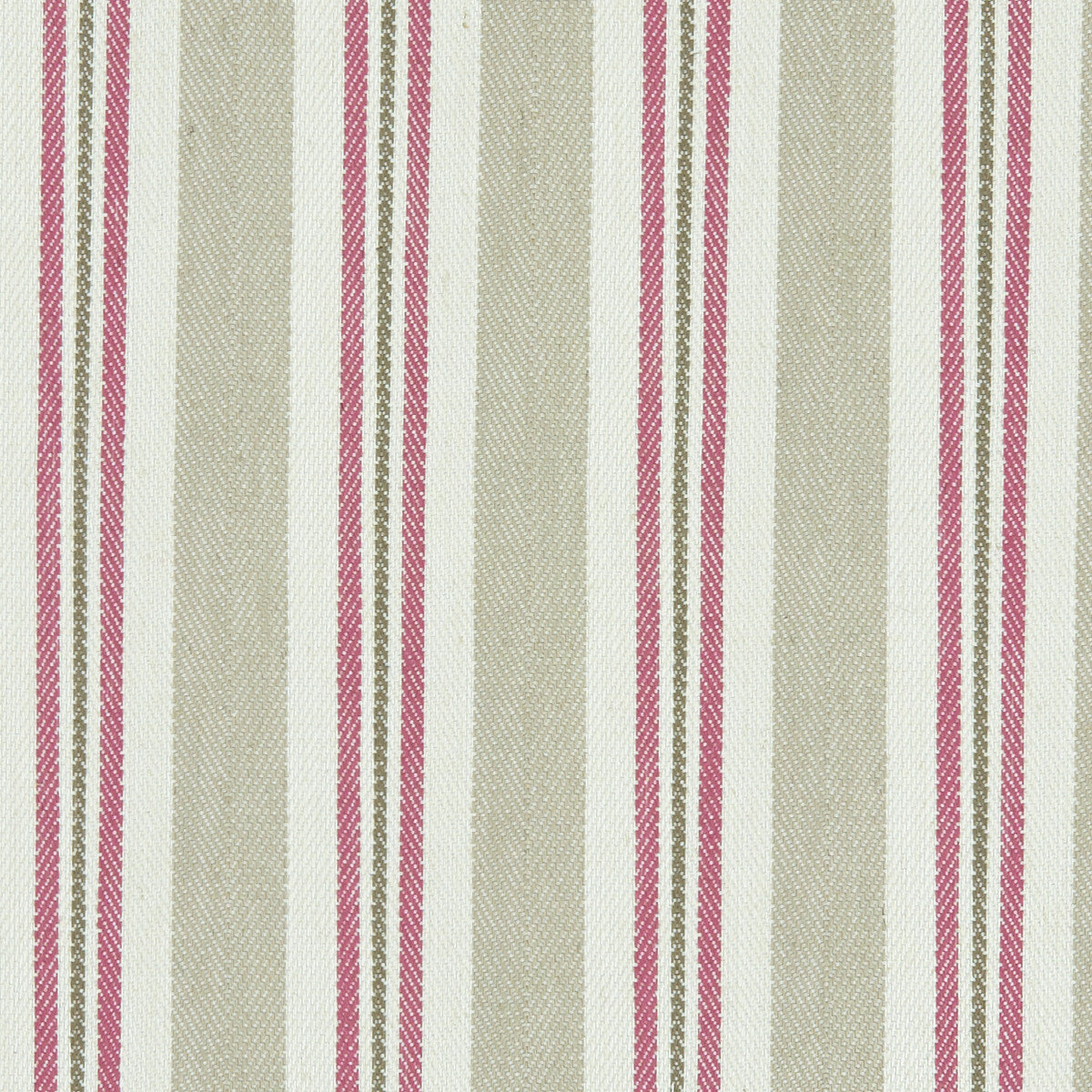 CLARKE AND CLARKE ALDERTON RASPBERRY/LINEN