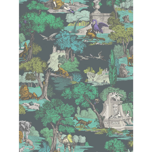 COLE & SON VERSAILLES GRAND PRINT VIRIDIAN