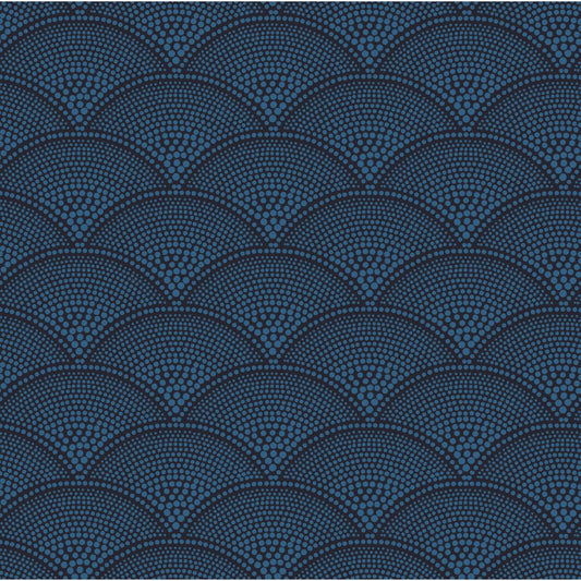 COLE & SON FEATHER FAN WOVEN HYAC ON CHAR