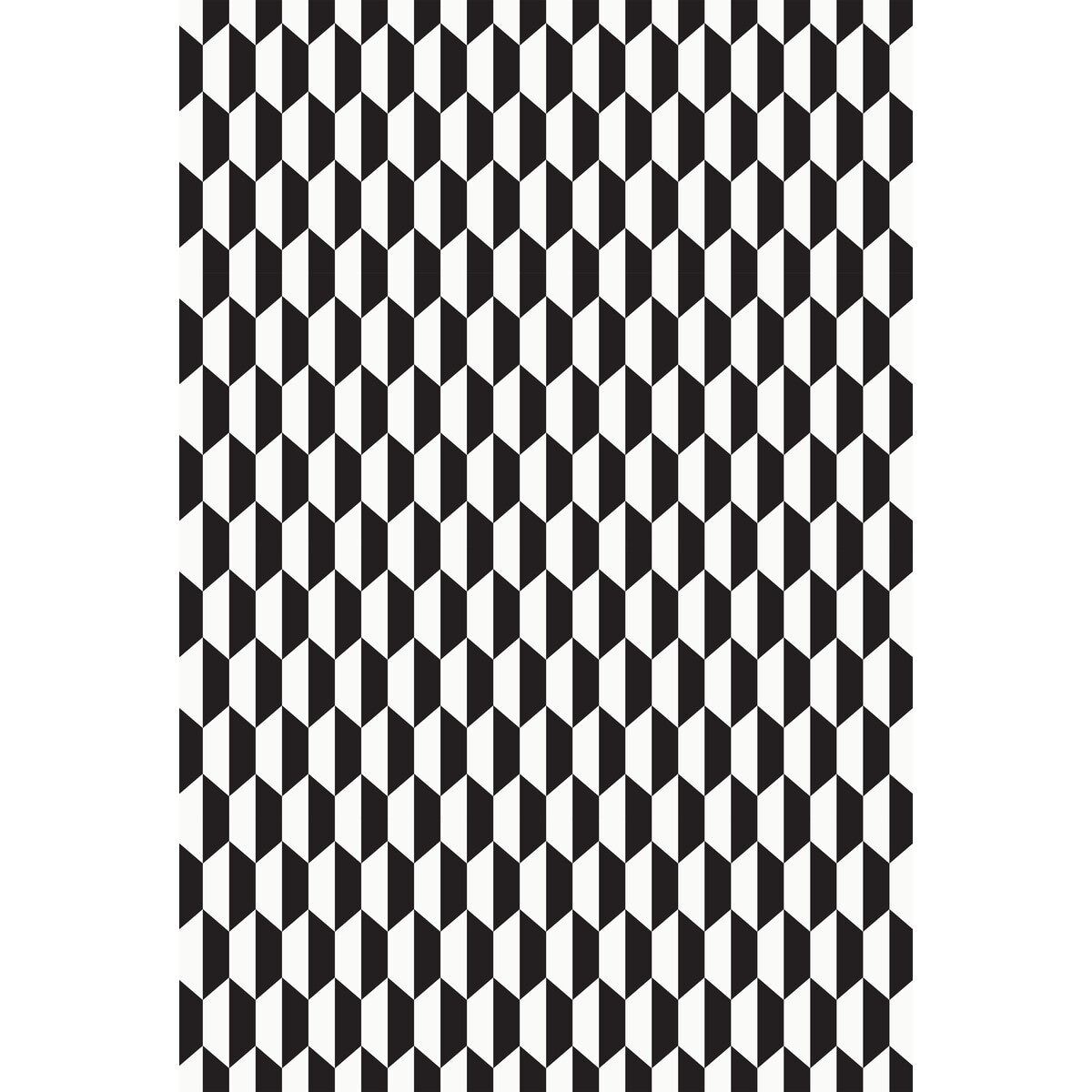 COLE & SON TILE WOVEN BLK WHT