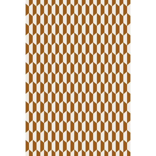 COLE & SON TILE WOVEN DRK GINGR CRM