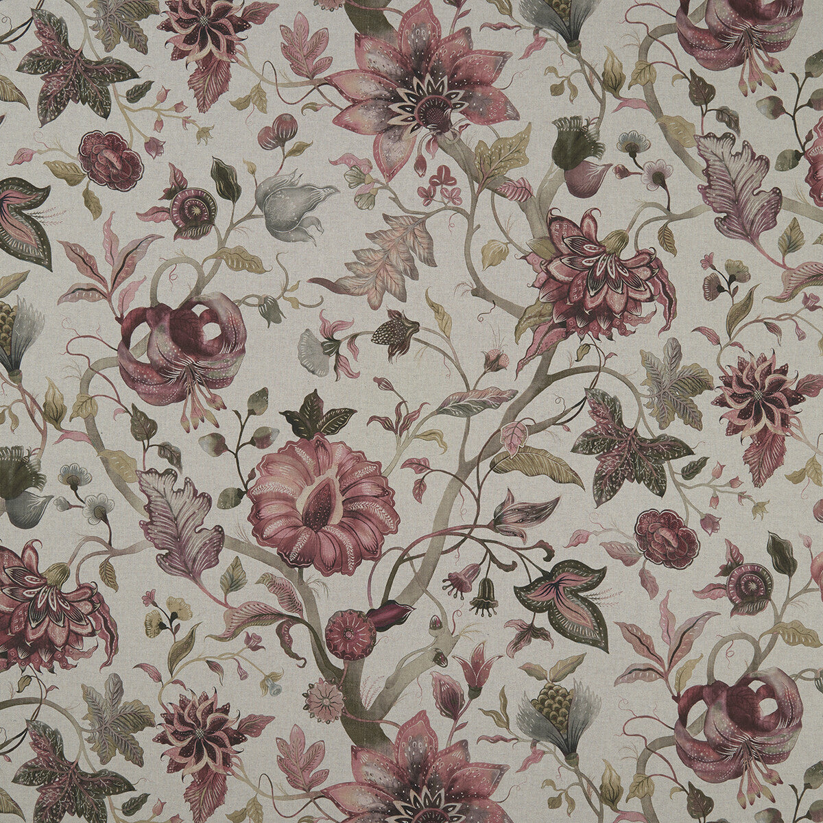 CLARKE AND CLARKE DELILAH CULLA WINTERBERRY/LINEN