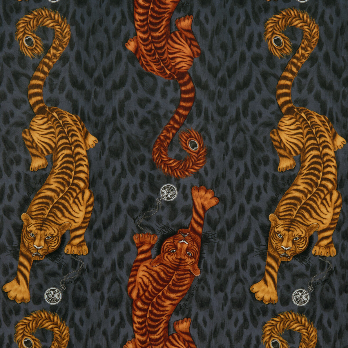 CLARKE AND CLARKE TIGRIS VELVET FLAME